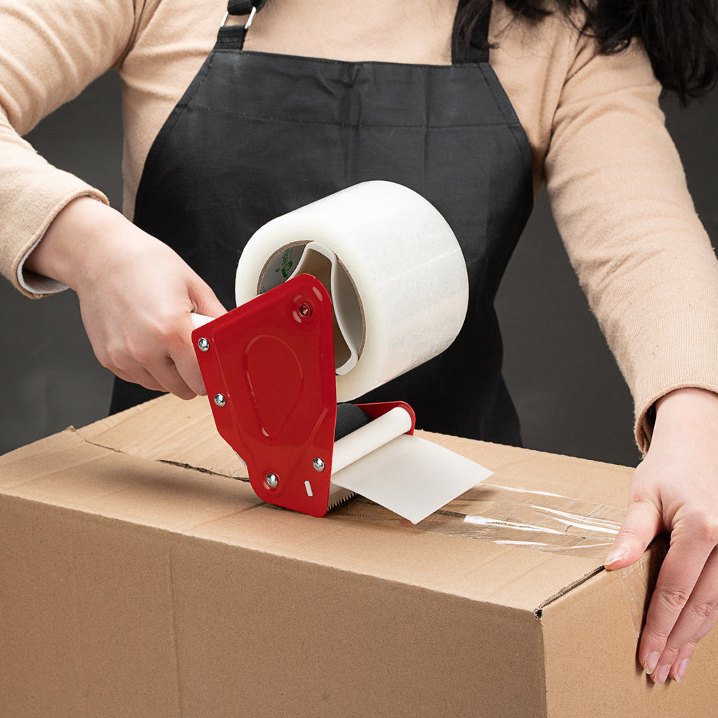 Handy Tek Red Tape Dispenser Gun - 3" - 1 count box