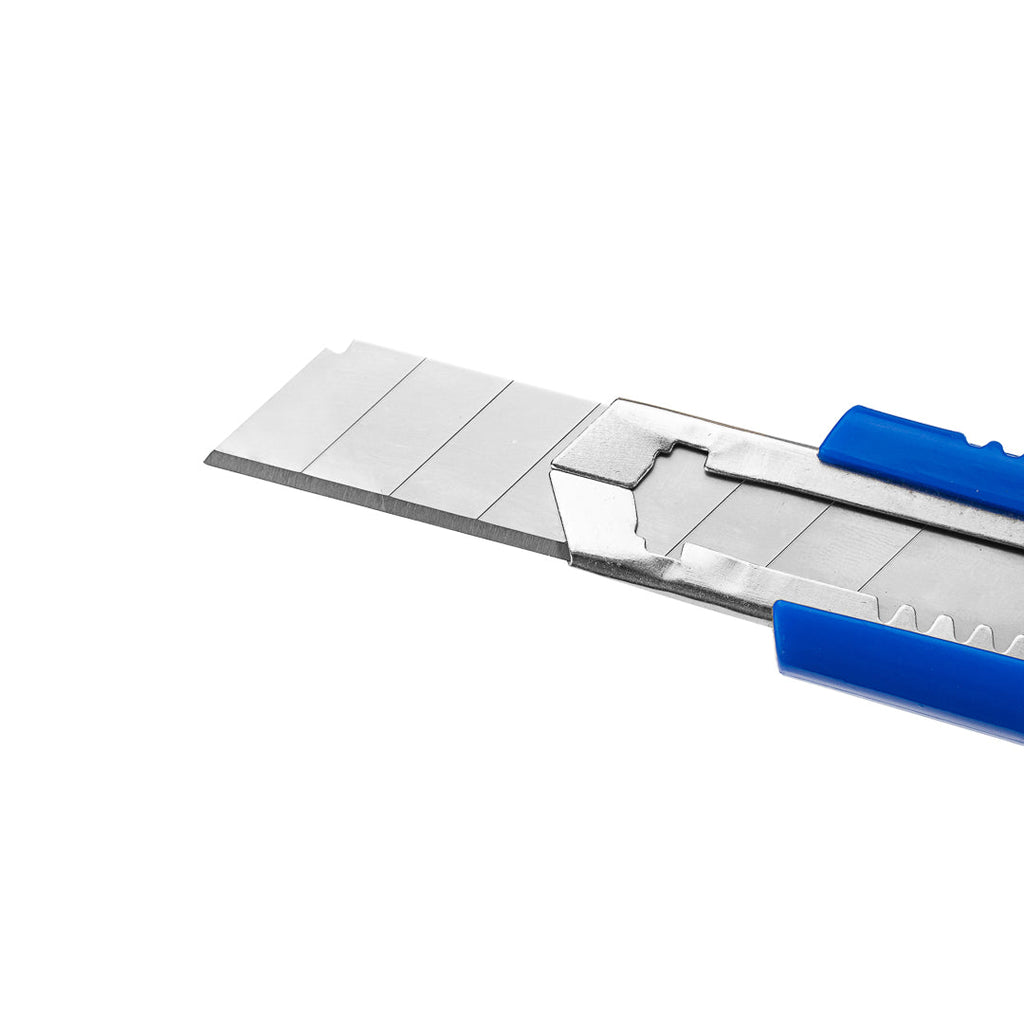 Handy Tek Blue Snap Off Blade Knife - 6 1/2"" - 4 count box
