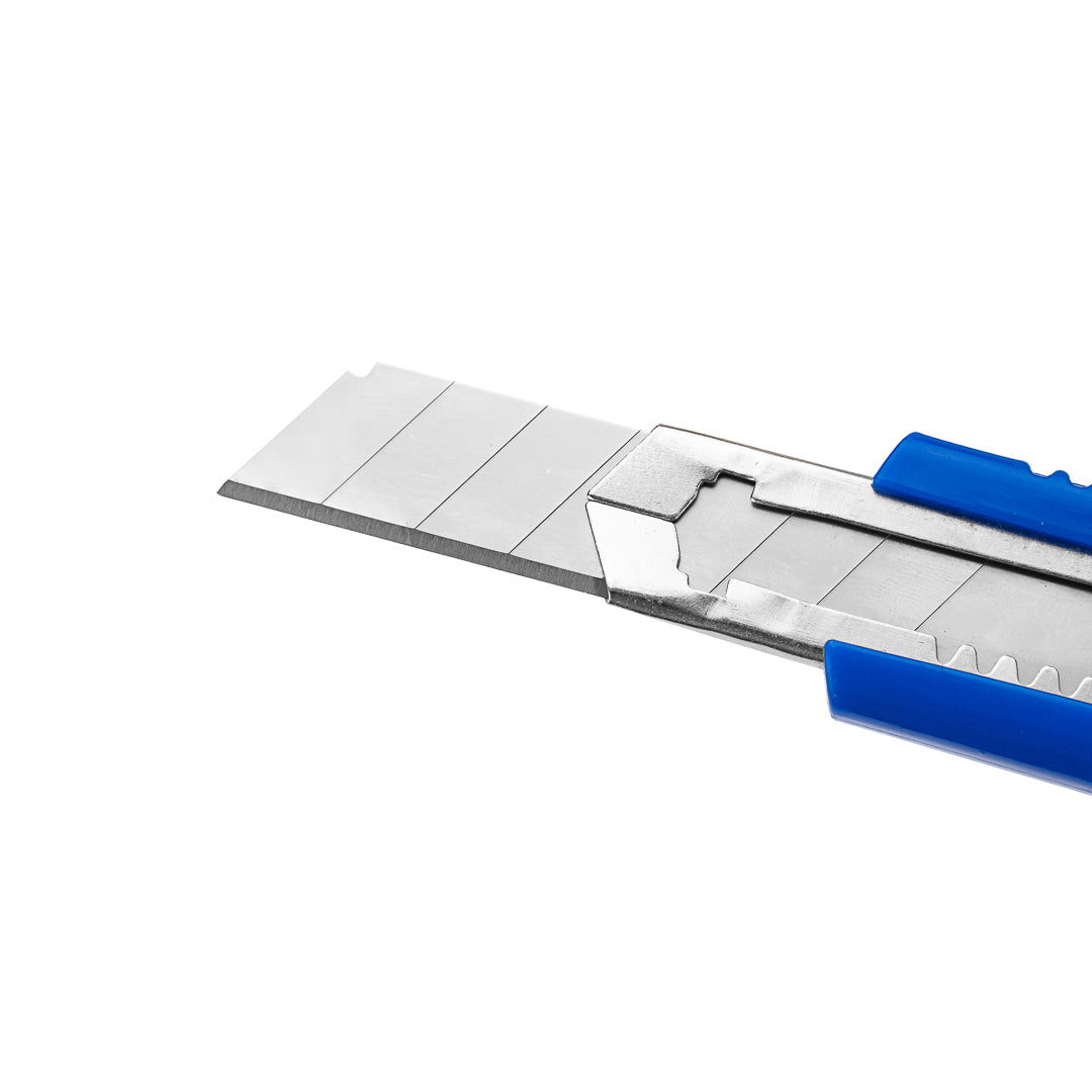 Handy Tek Blue Snap Off Blade Knife - 6 1/2"" - 4 count box