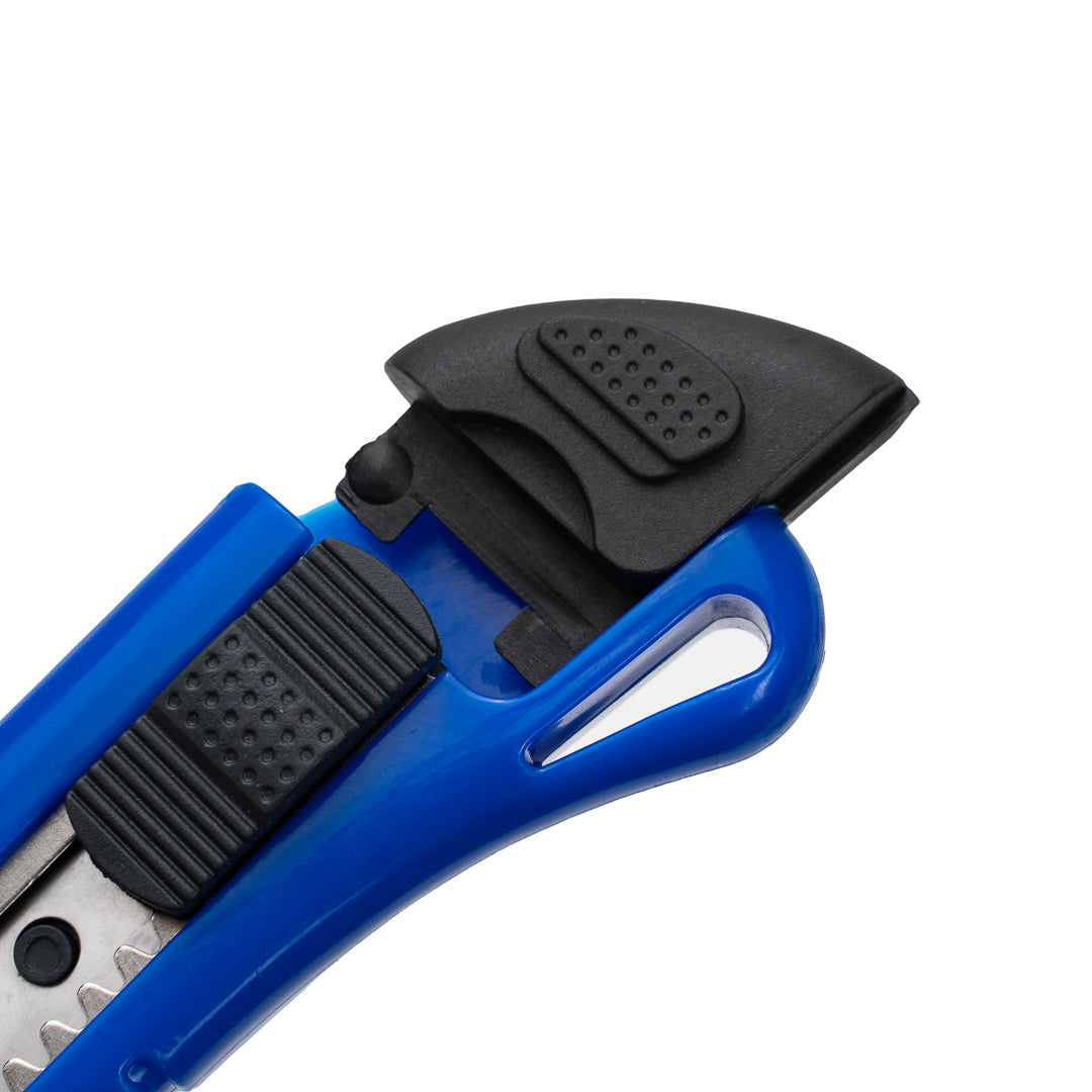Handy Tek Blue Snap Off Blade Knife - 6 1/2"" - 4 count box