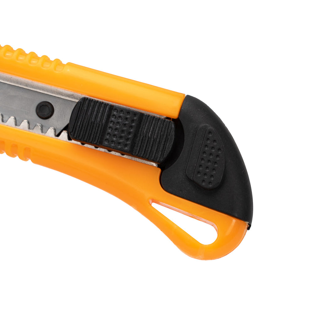 Handy Tek Yellow Snap Off Blade Knife - 6 1/2" - 4 count box