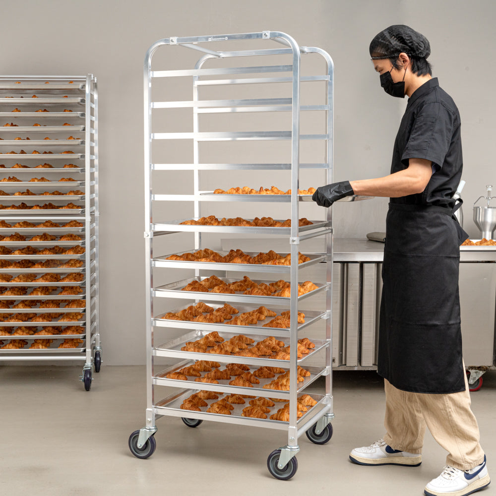 Kitchen Tek 12 Pan - Bun / Sheet Pan Rack - End Load - 1 count box