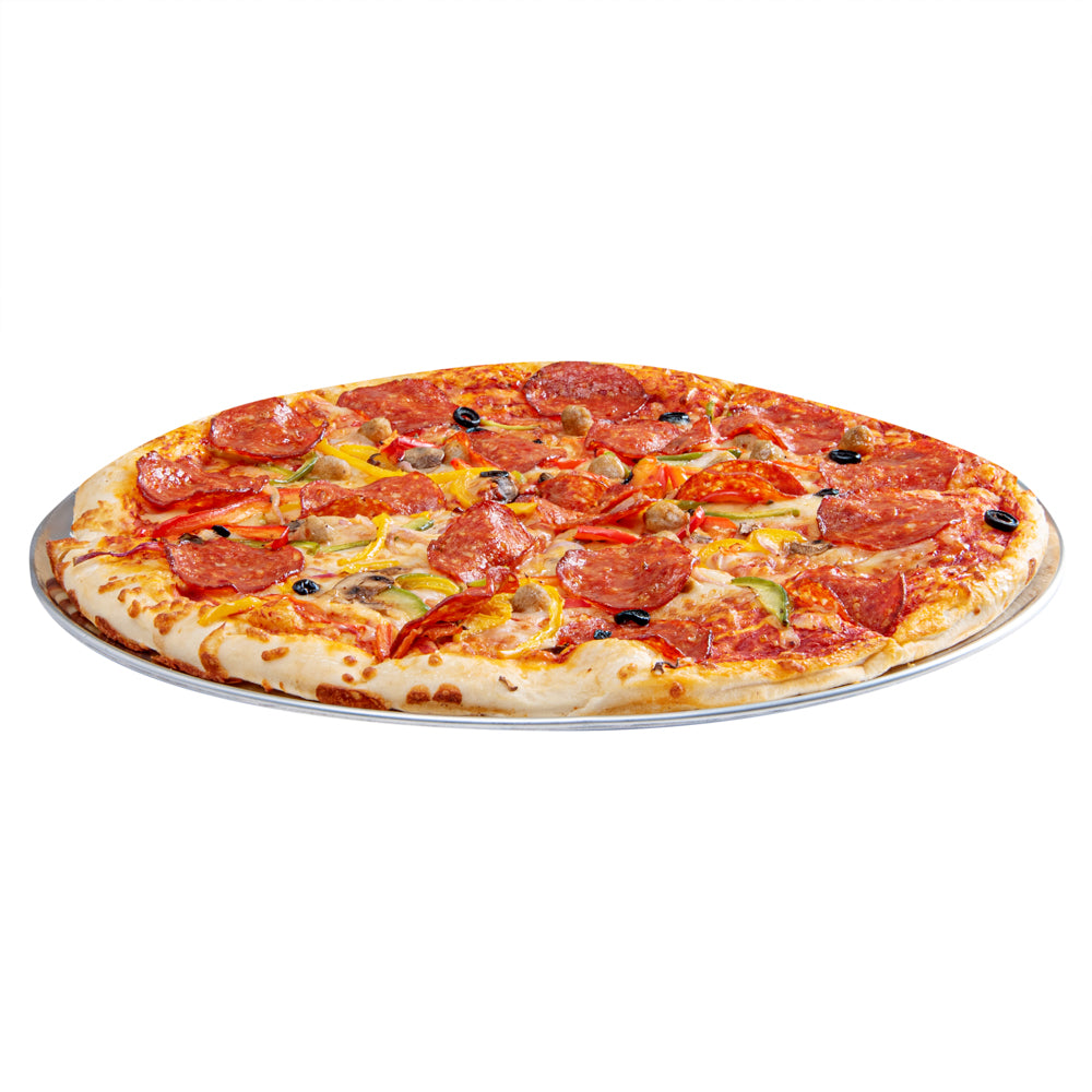 Met Lux Heavy-Duty Coupe Pizza Pan - 18" - 1 count box
