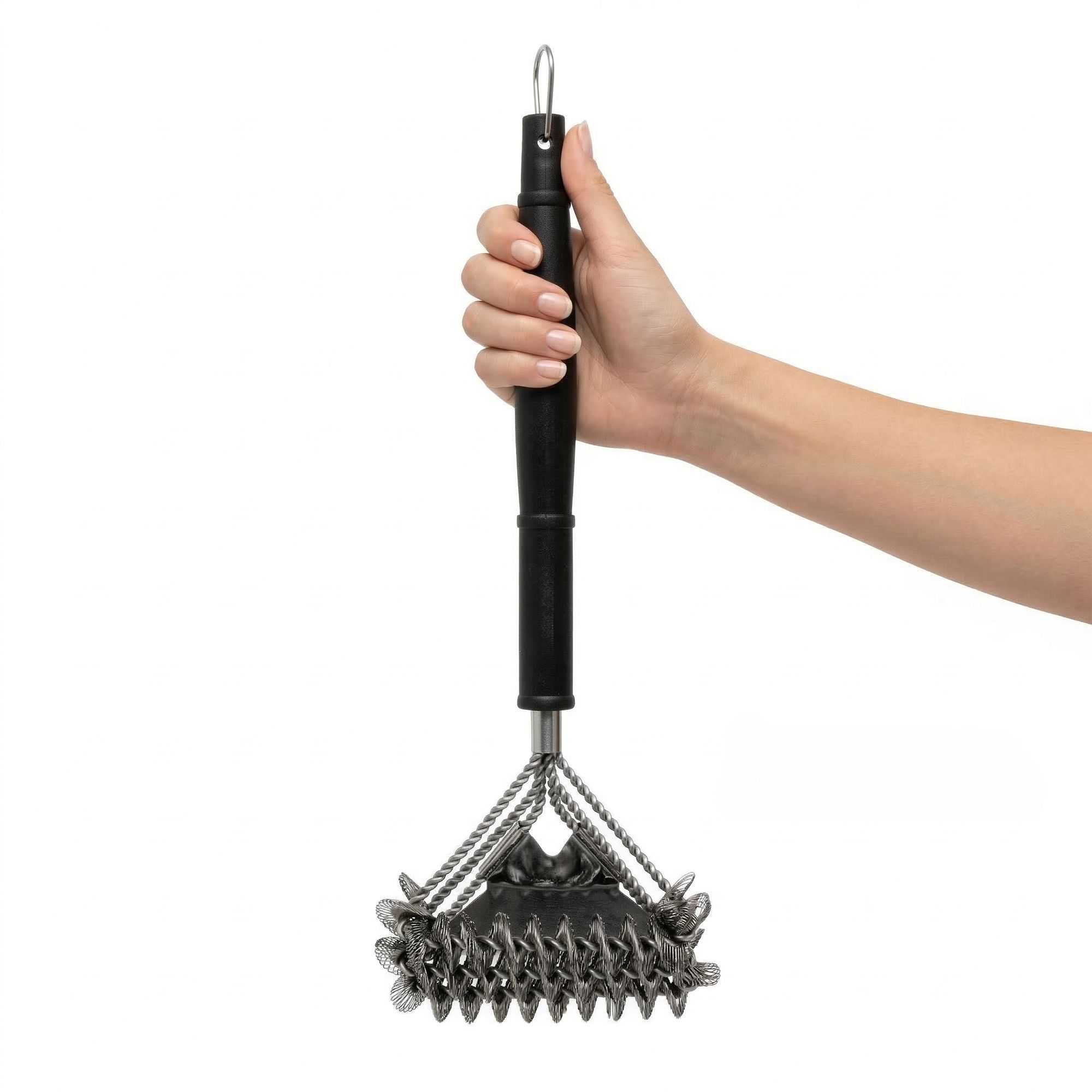 Met Lux Grill Brush / Scraper - Bristle Free - 16" - 1 count box
