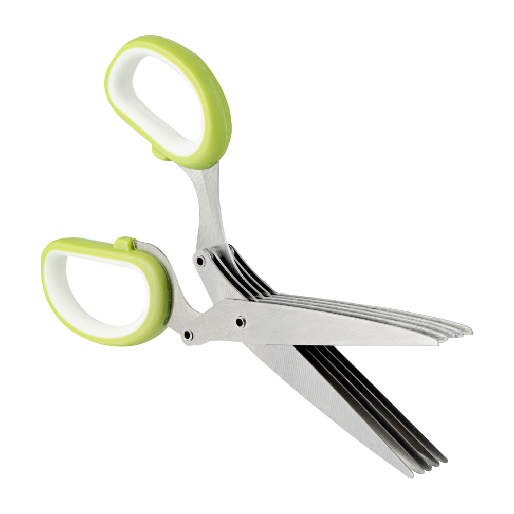 Met Lux Herb Scissors - with 5 Blades - 7 1/2" - 1 count box