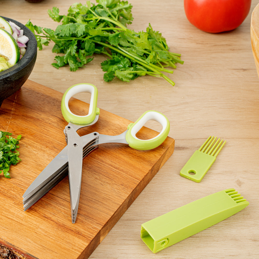 Met Lux Herb Scissors - with 5 Blades - 7 1/2" - 1 count box