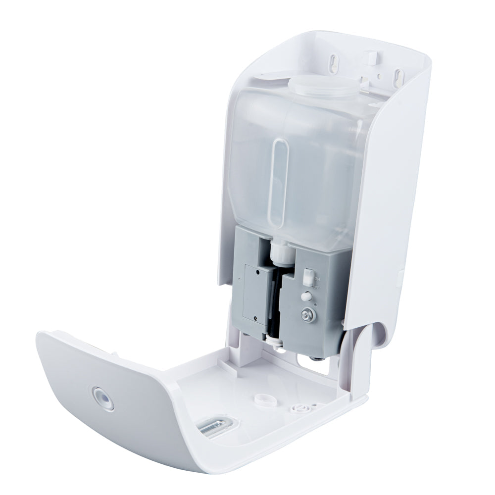 Clean Tek Professional 33 oz White Automatic Soap Dispenser - for Liquid Soap - 1 count box