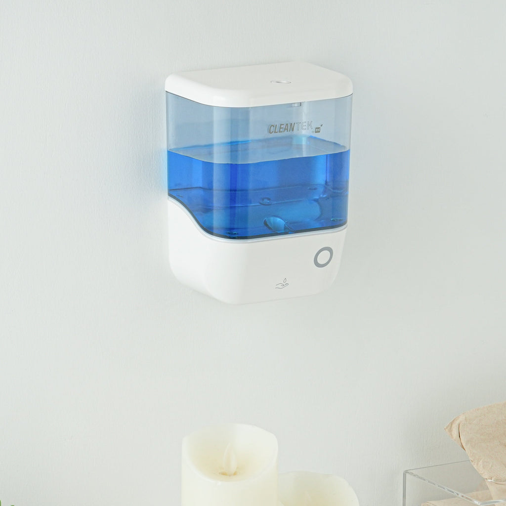 Clean Tek Professional 34 oz Arctic Blue Automatic Soap Dispenser - for Liquid Soap - 1 count box