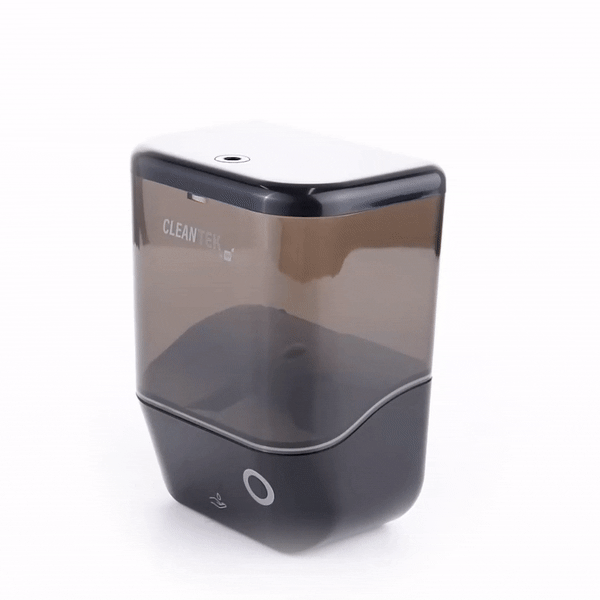 Clean Tek Professional 34 oz Black Automatic Soap Dispenser - for Liquid Soap - 1 count box