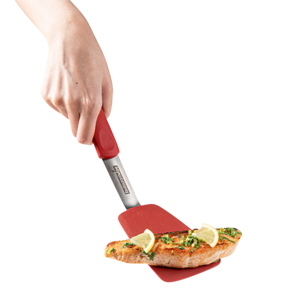 Comfy Grip Red Silicone Solid Turner - 12" - 1 count box