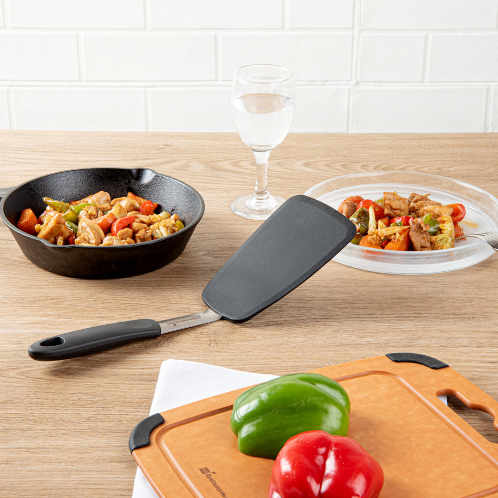 Comfy Grip Black Silicone Solid Turner - 13 1/4" - 1 count box