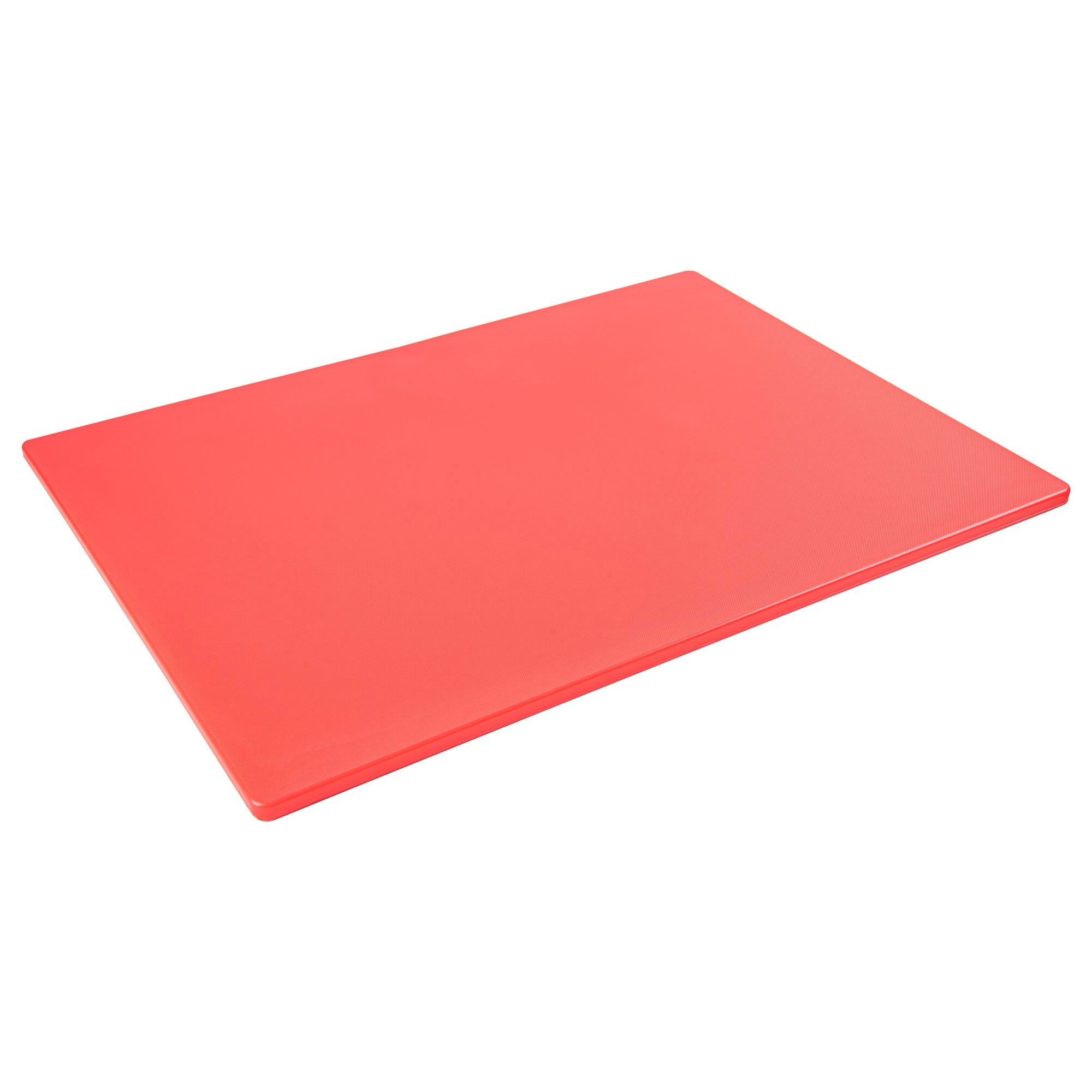 Chef 101 Red Plastic Cutting Board - 24" x 18" - 10 count box