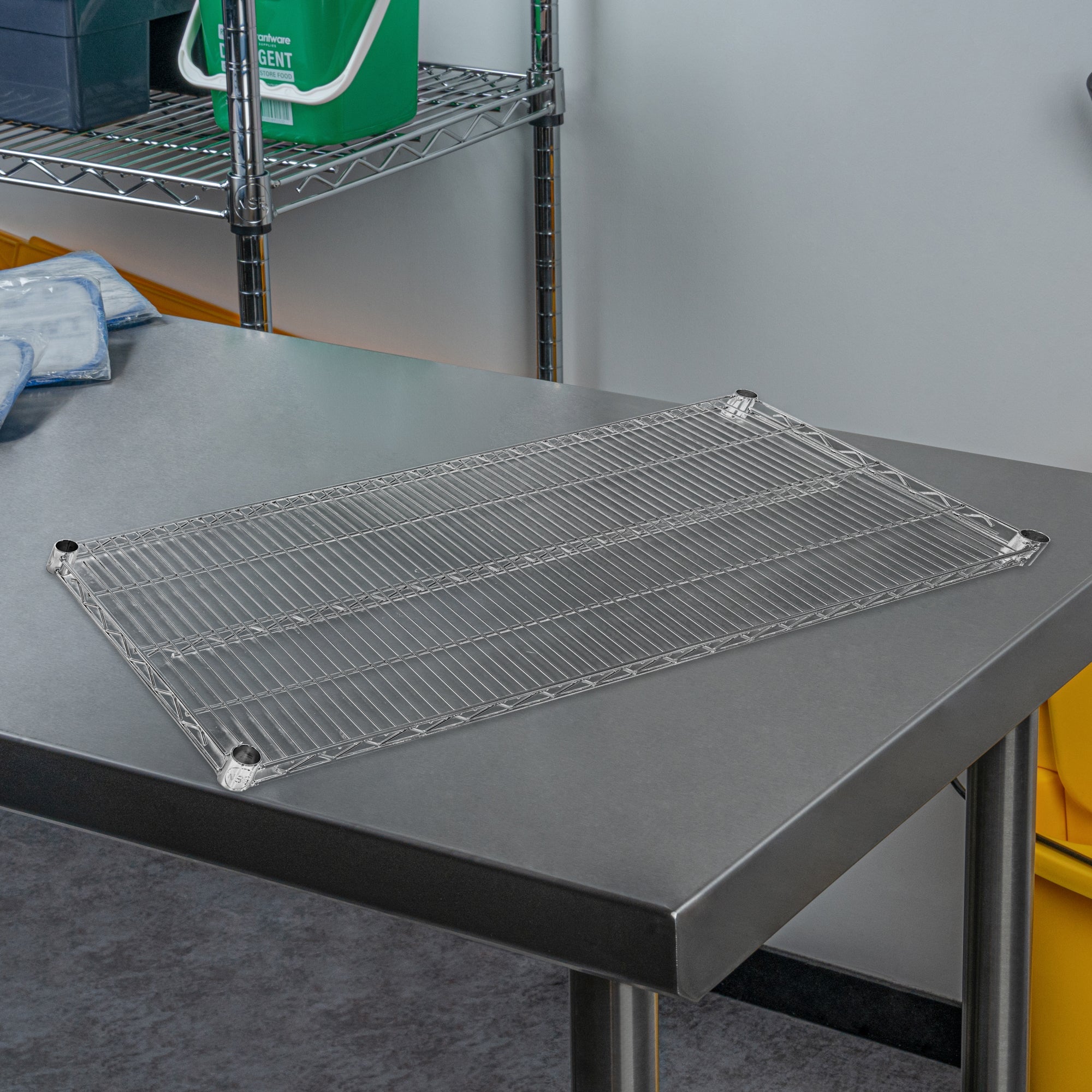 Chef 101 NSF Chrome Shelf - 18" x 48" - 4 count box