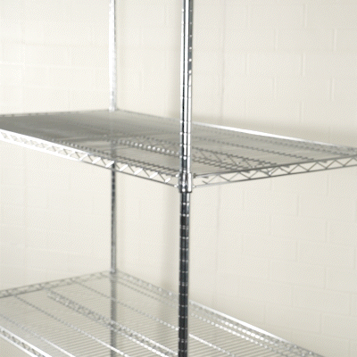 Chef 101 NSF Chrome Shelf - 18" x 48" - 4 count box