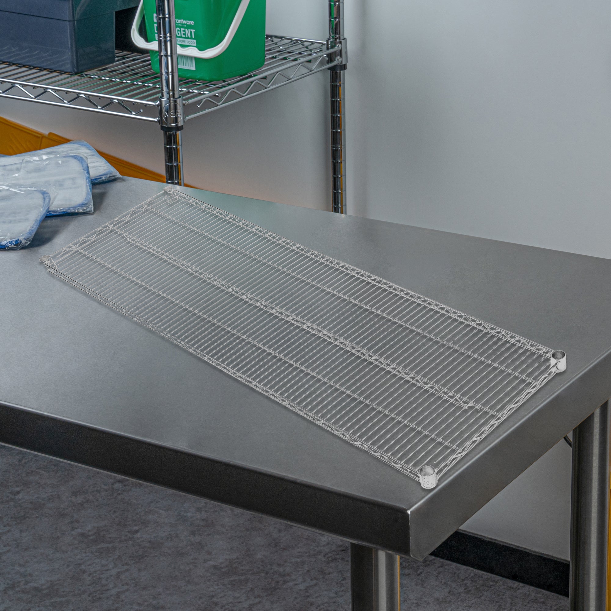 Chef 101 NSF Chrome Shelf - 18" x 60" - 4 count box