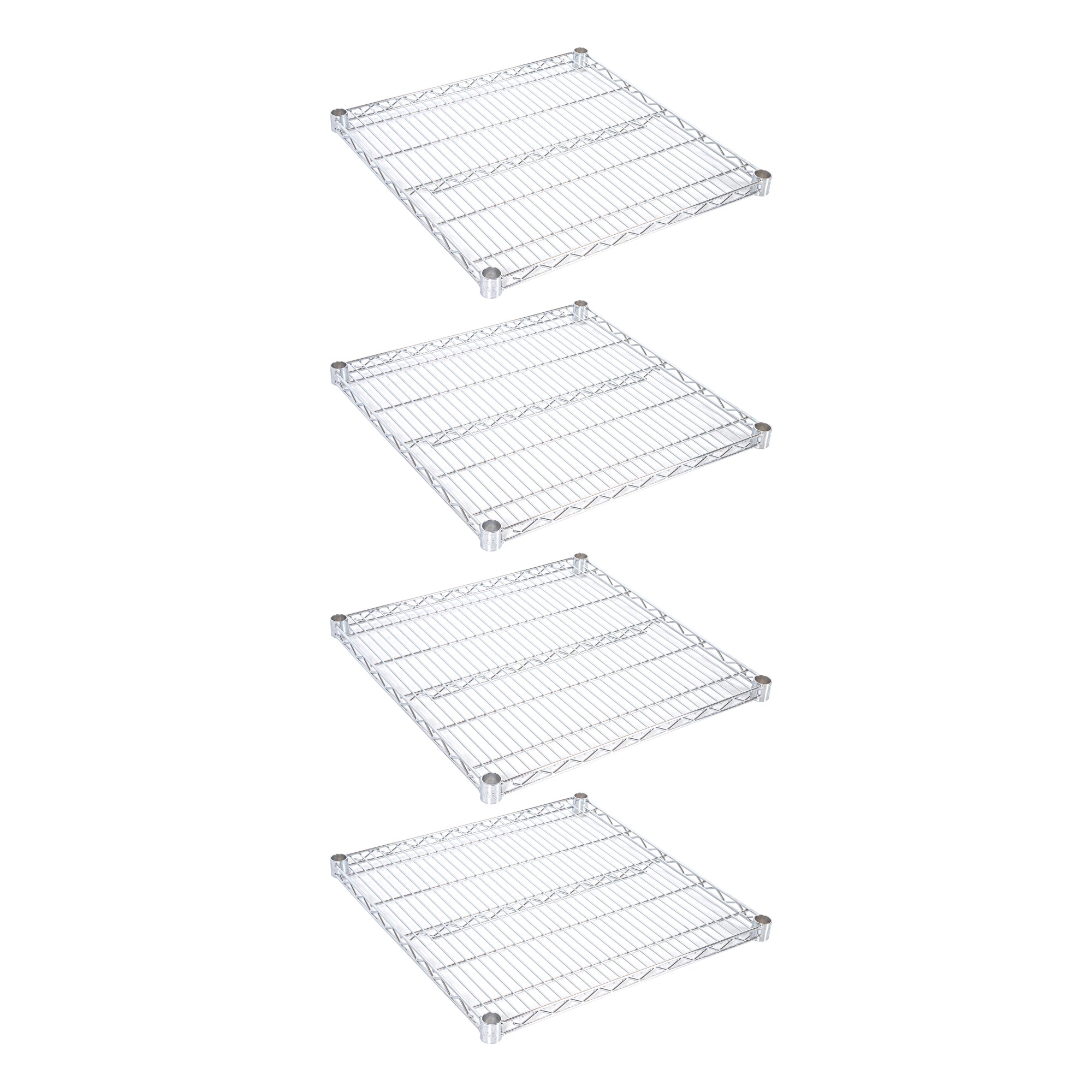 Chef 101 NSF Chrome Shelf - 24" x 24" - 4 count box