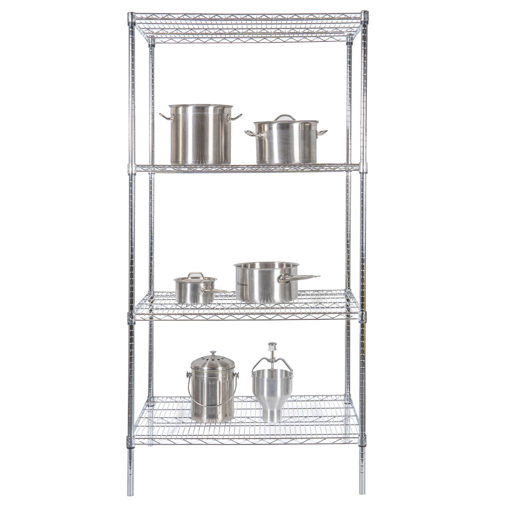 Chef 101 NSF Chrome Shelf - 24" x 36" - 4 count box