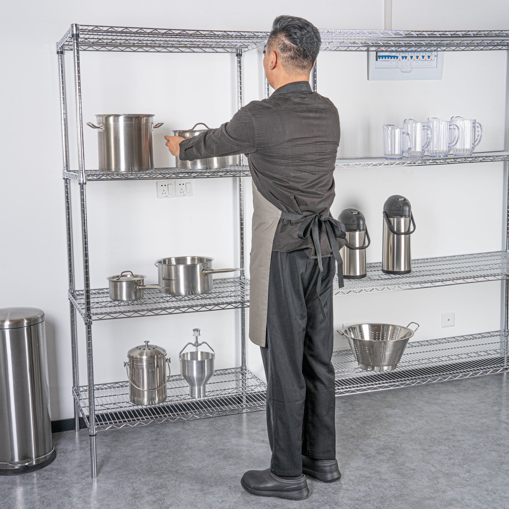 Chef 101 NSF Chrome Shelf - 24" x 36" - 4 count box
