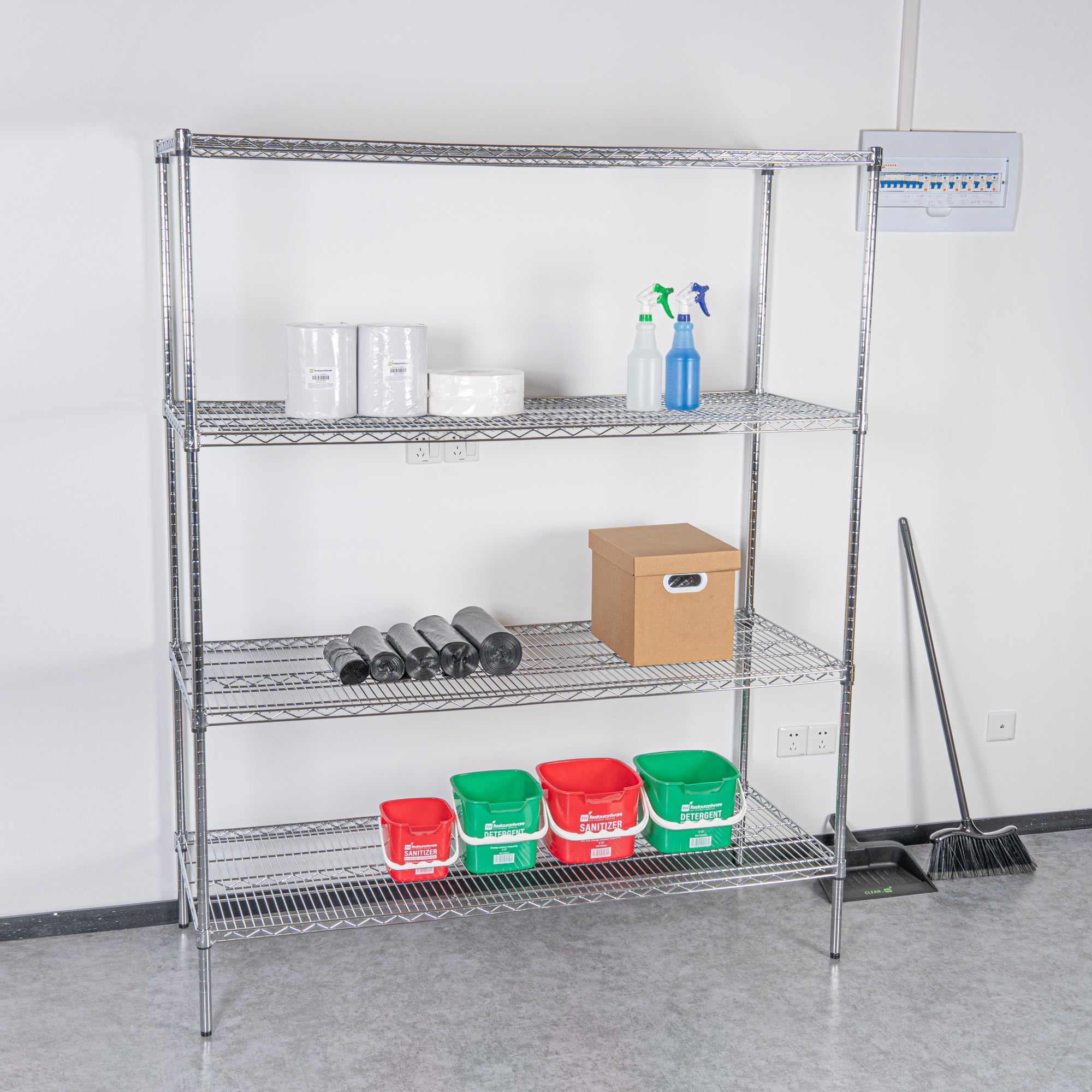 Chef 101 NSF Chrome Shelf - 24" x 60" - 4 count box