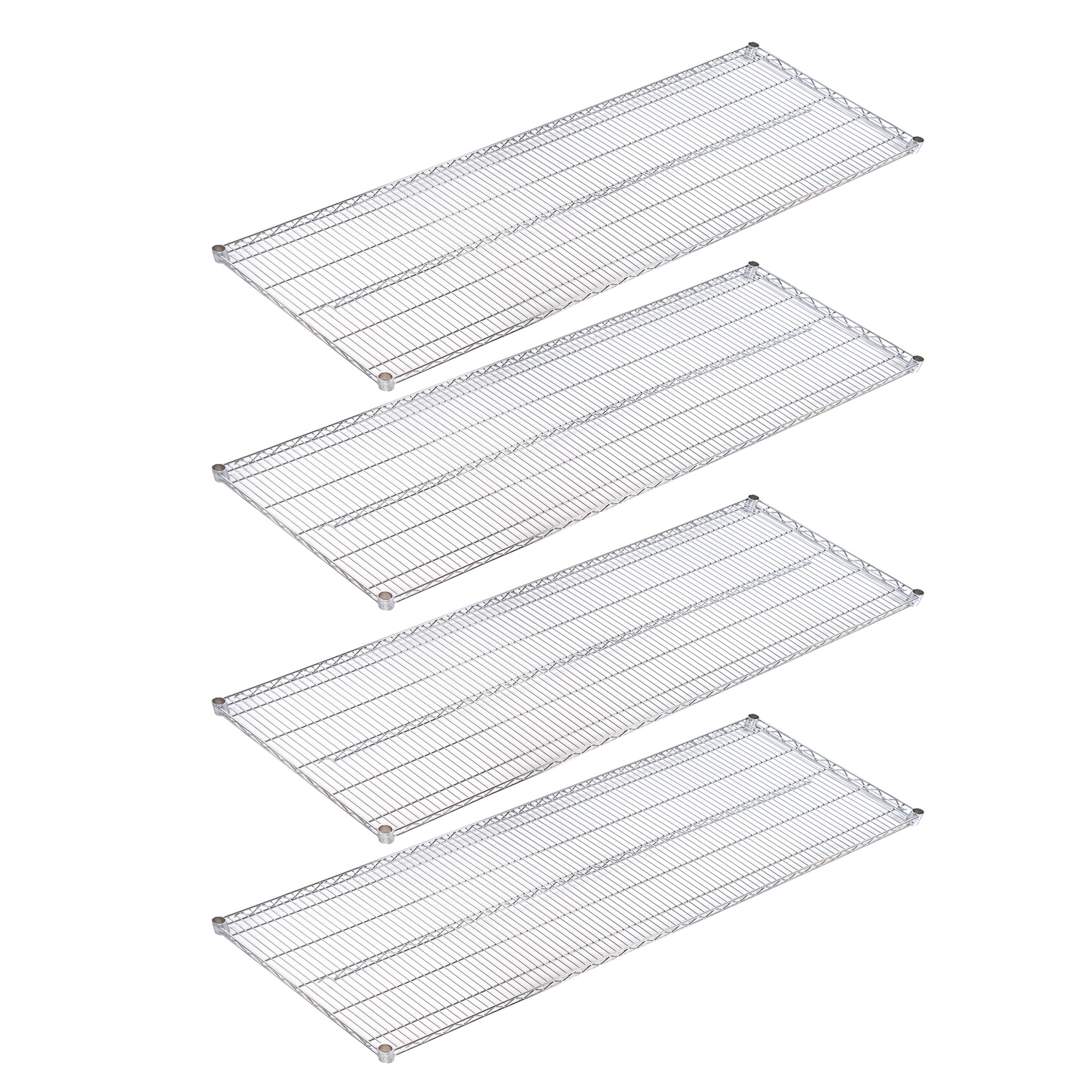 Chef 101 NSF Chrome Shelf - 24" x 72" - 4 count box