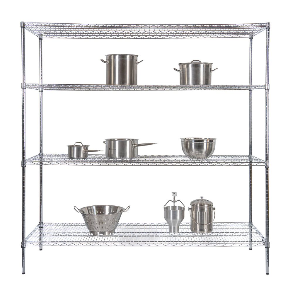 Chef 101 NSF Chrome Shelf - 24" x 72" - 4 count box