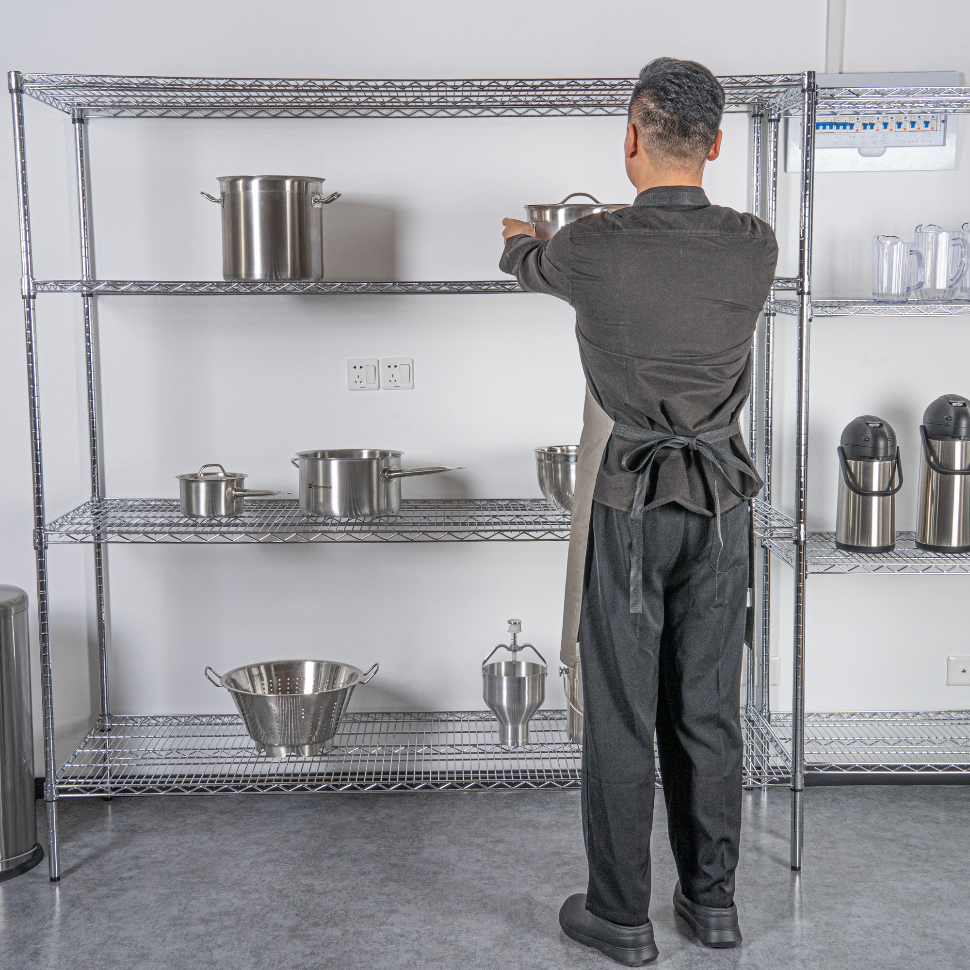 Chef 101 NSF Chrome Shelf - 24" x 72" - 4 count box