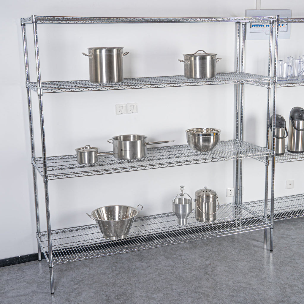 Chef 101 NSF Chrome Shelf - 24" x 72" - 4 count box