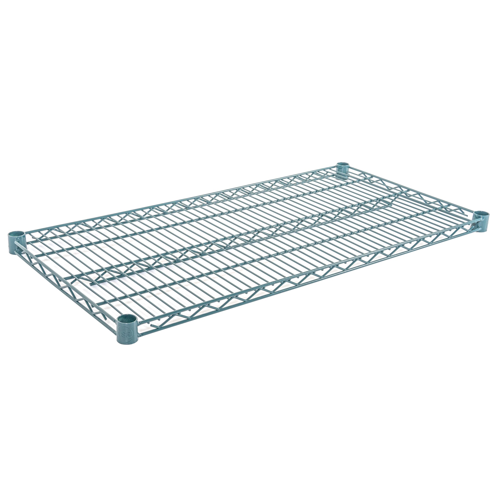 Chef 101 NSF Green Epoxy Shelf - Corrosion-Resistant - 18" x 36" - 4 count box