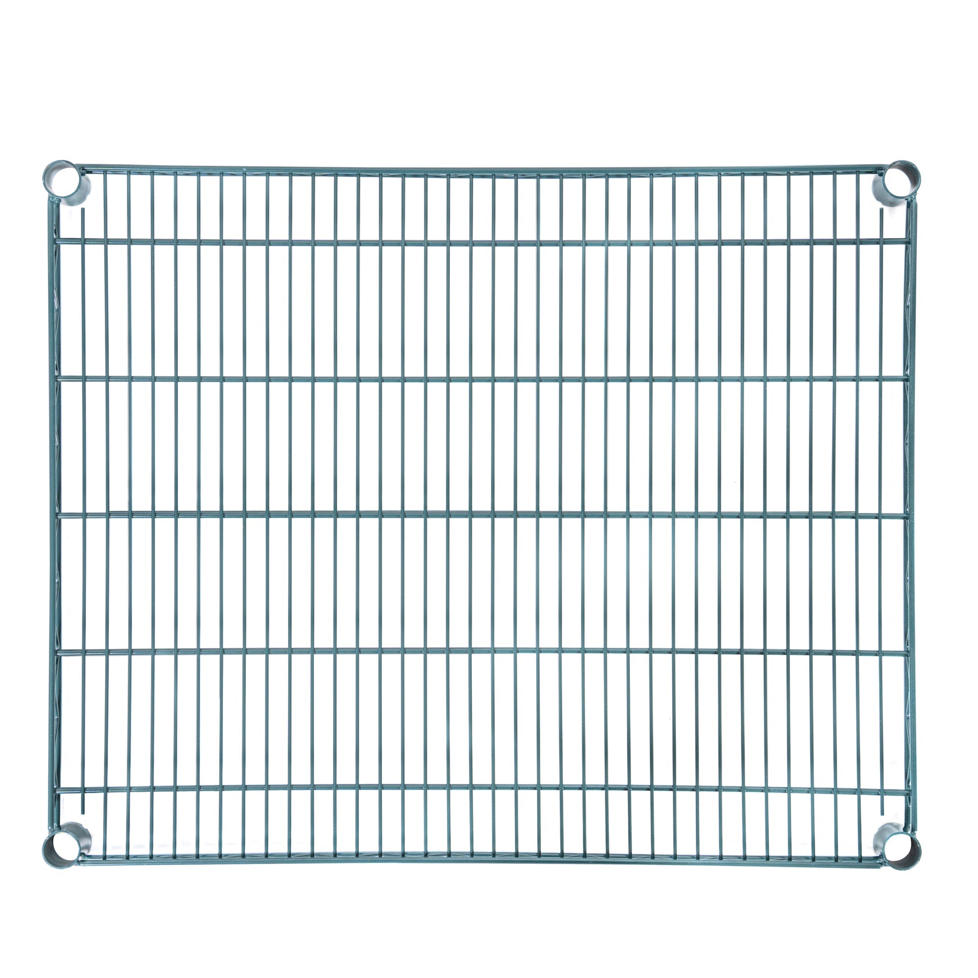 Chef 101 NSF Green Epoxy Shelf - Corrosion-Resistant - 24" x 30" - 4 count box