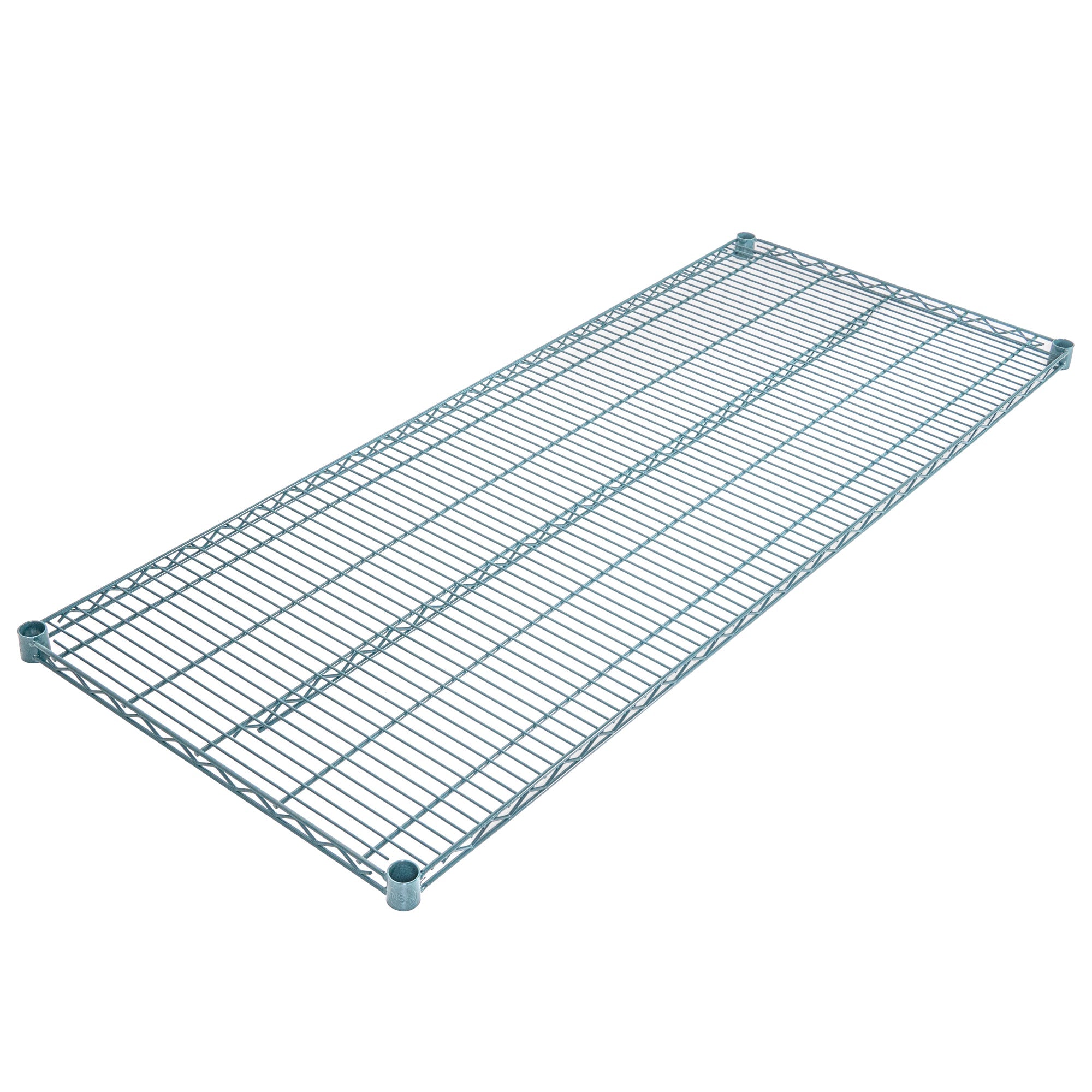 Chef 101 NSF Green Epoxy Shelf - Corrosion-Resistant - 24" x 60" - 4 count box