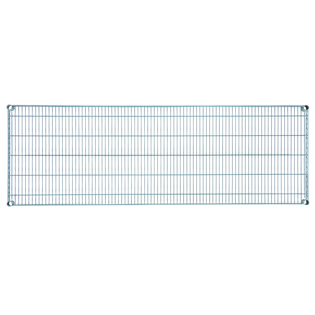 Chef 101 NSF Green Epoxy Shelf - Corrosion-Resistant - 24" x 72" - 4 count box