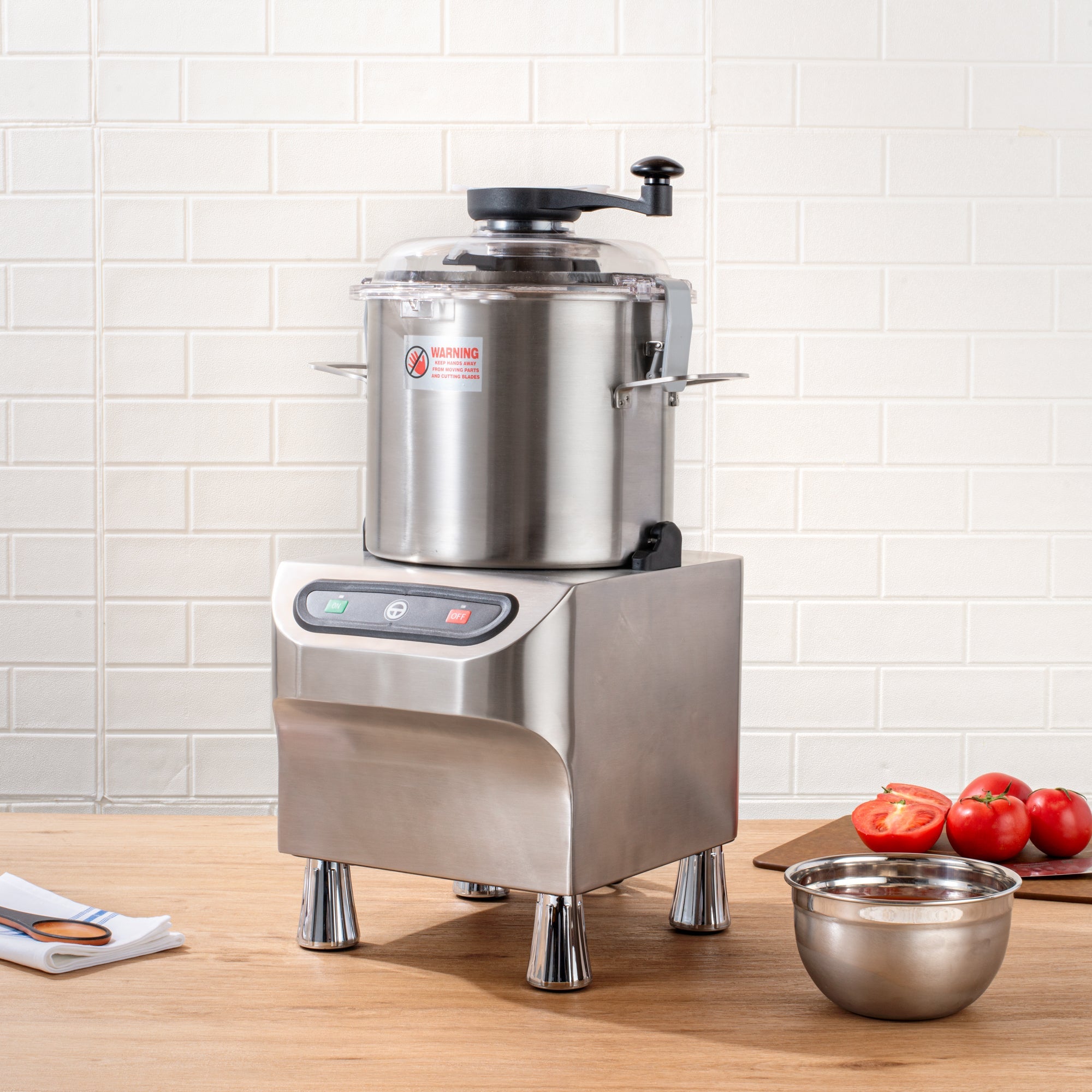 Hi Tek 8L Batch Bowl Food Processor - 1 HP - 1 count box