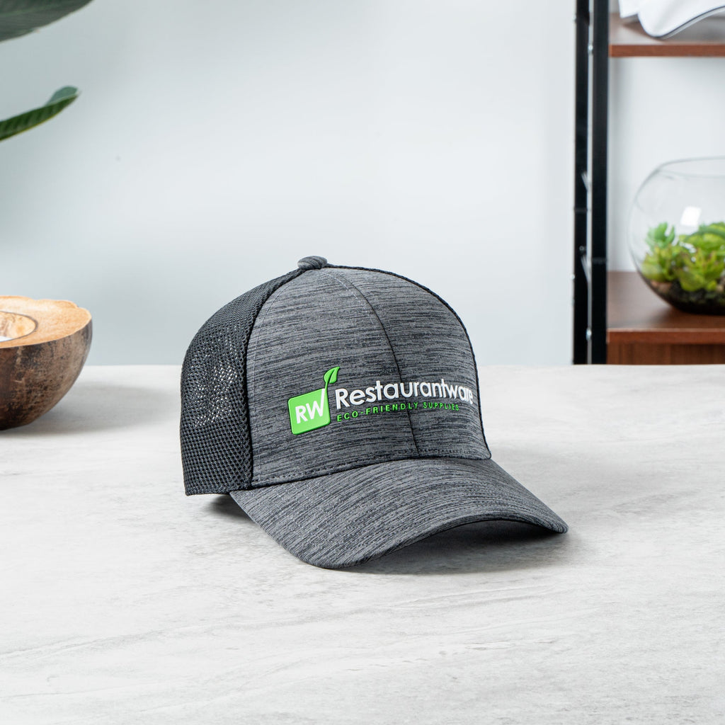 RW Threads Black Trucker Snapback Hat - 1 count box
