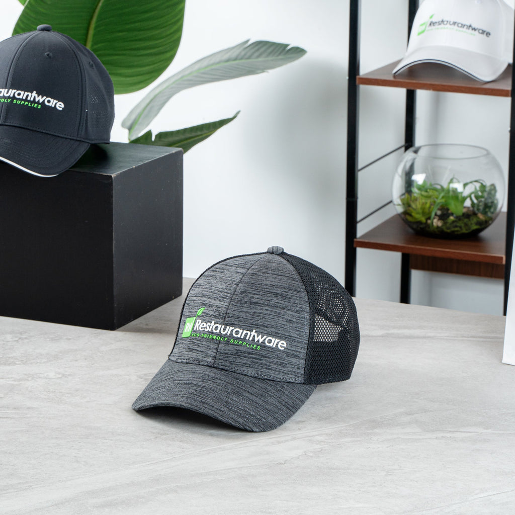 RW Threads Black Trucker Snapback Hat - 1 count box