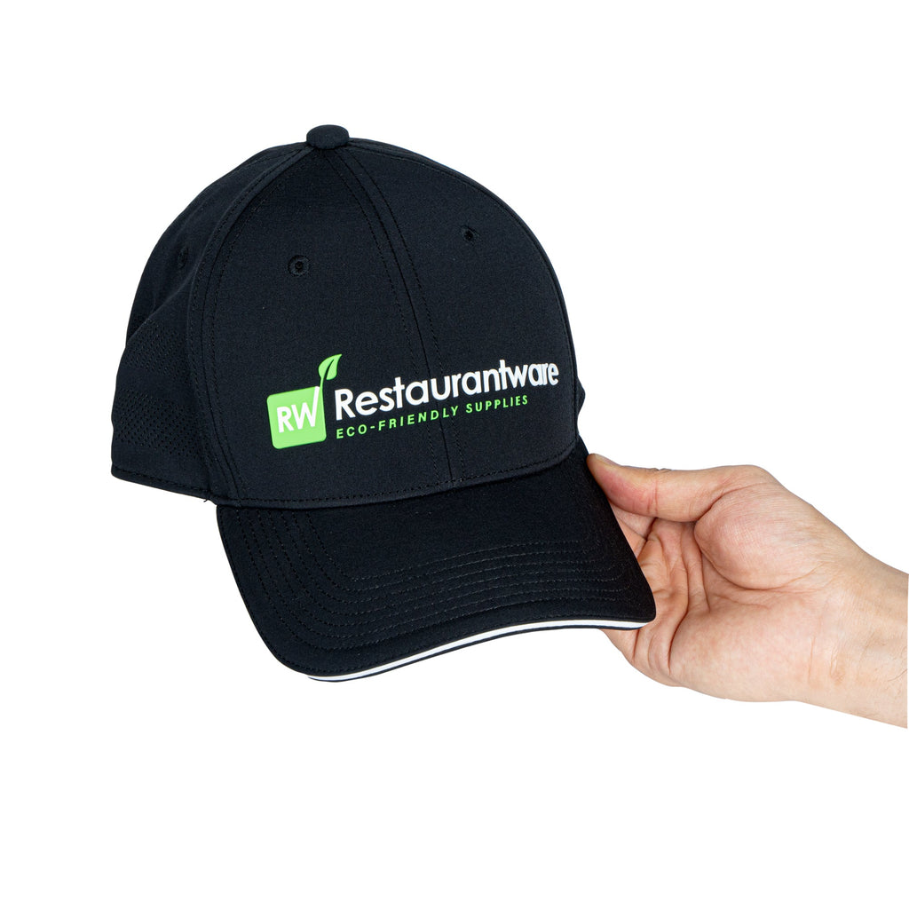 RW Threads Black Adjustable Perforated Hat - 1 count box