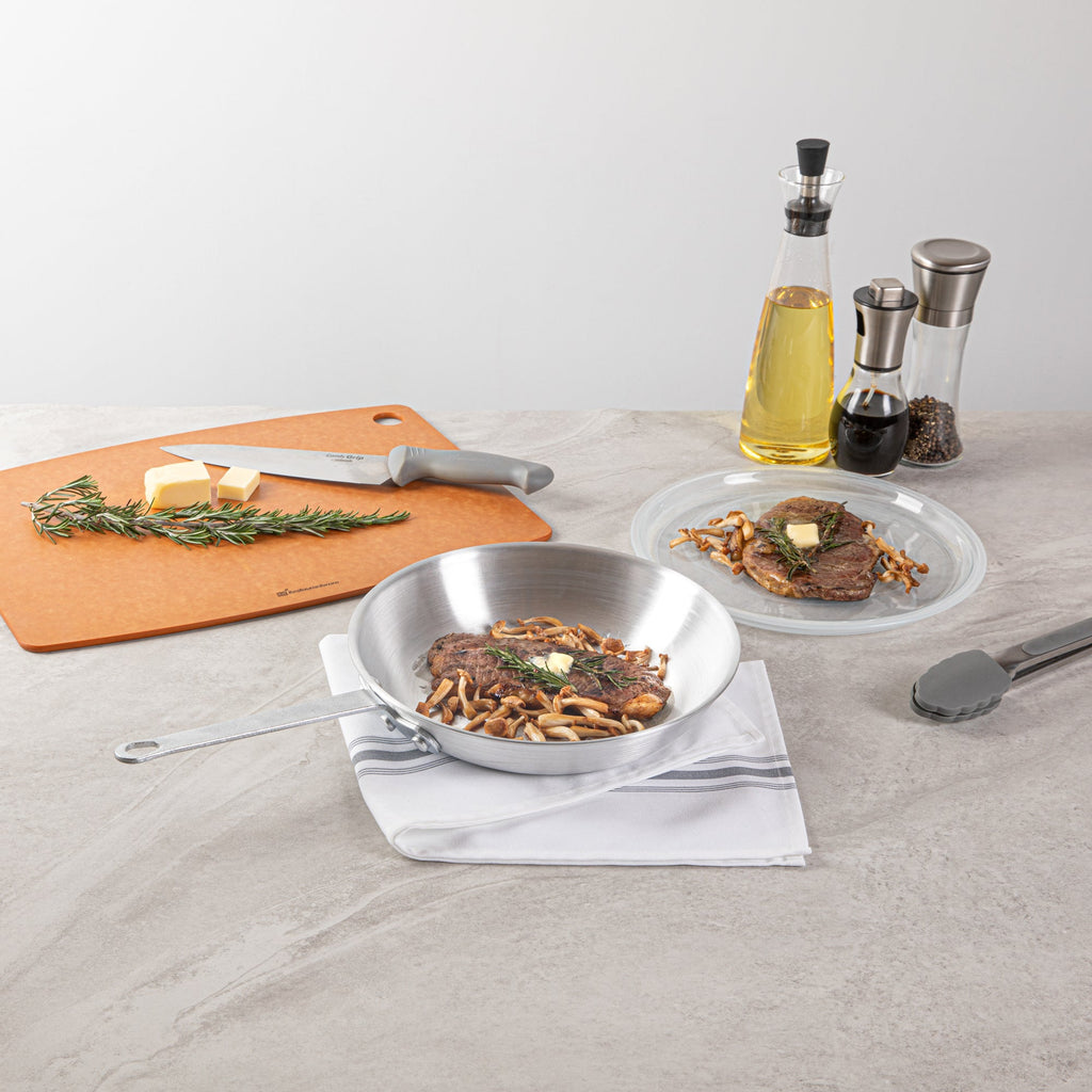Met Lux Aluminum 10" Fry Pan - 6 count box