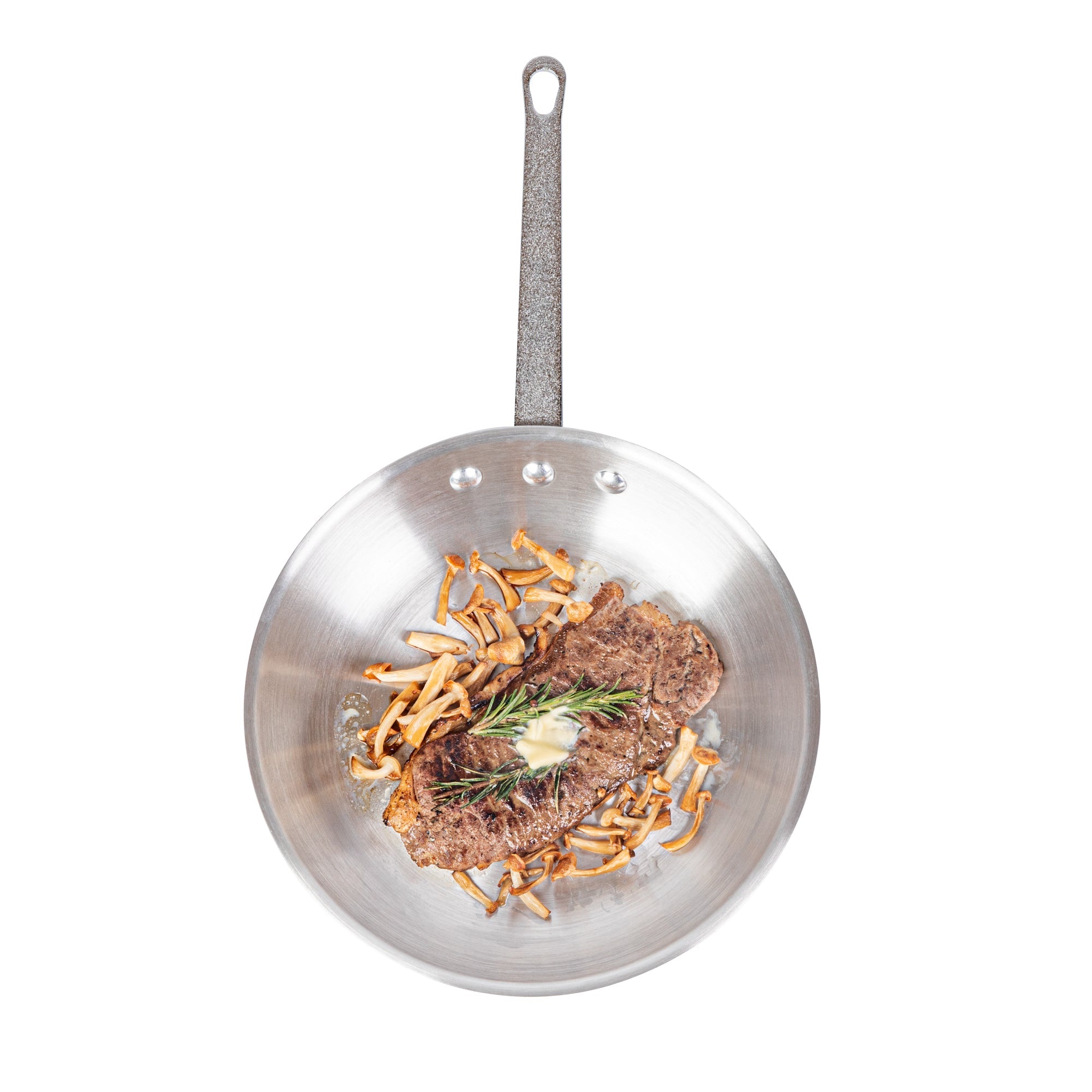 Met Lux Aluminum 10" Fry Pan - 6 count box