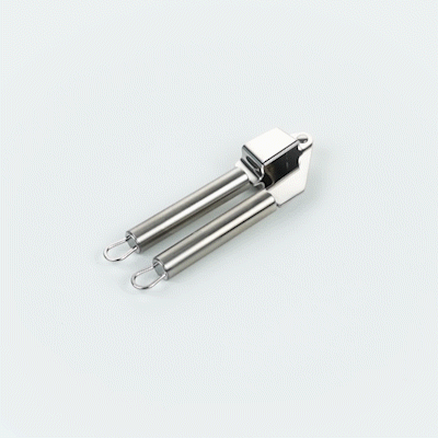 German Standard Stainless Steel Garlic Press - 1 count box