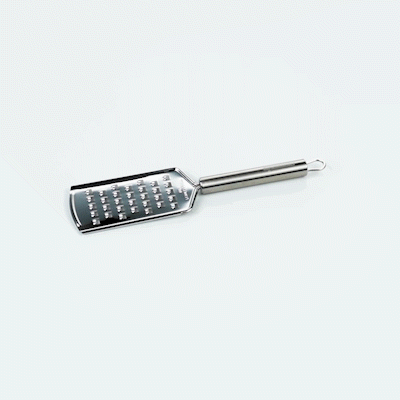 German Standard Stainless Steel Coarse Grater - 10'' - 6 count box