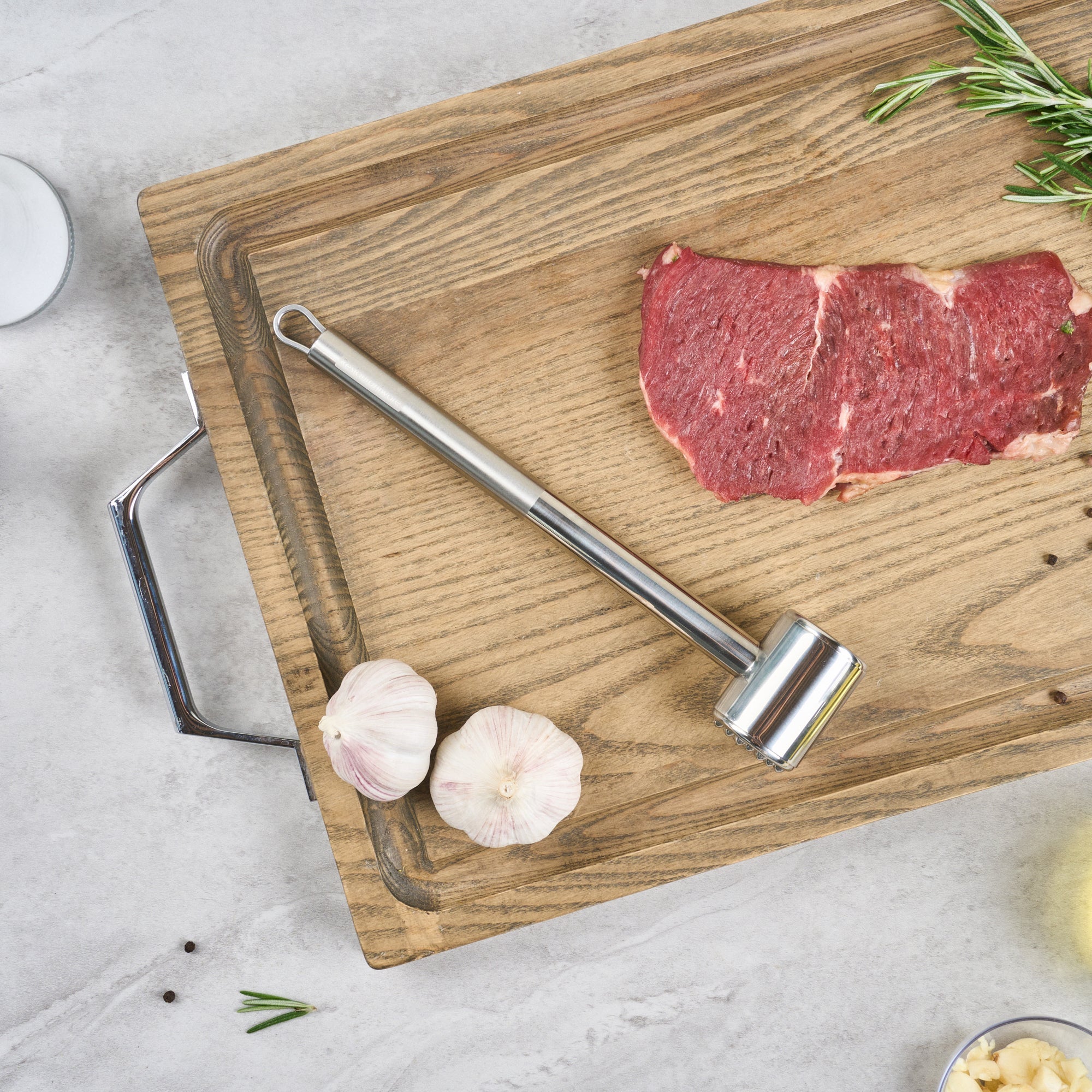 German Standard Stainless Steel Meat Tenderizer - 10'' - 1 count box