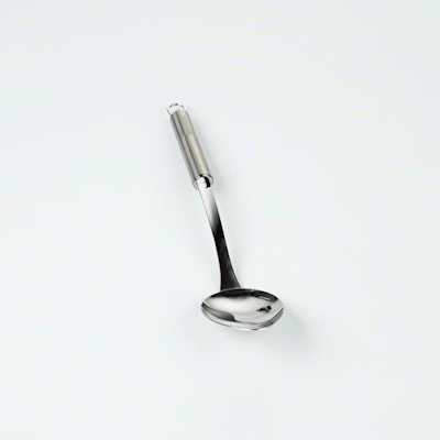 German Standard Stainless Steel Serving Spoon - Solid - 12 1/4'' - 36 count box