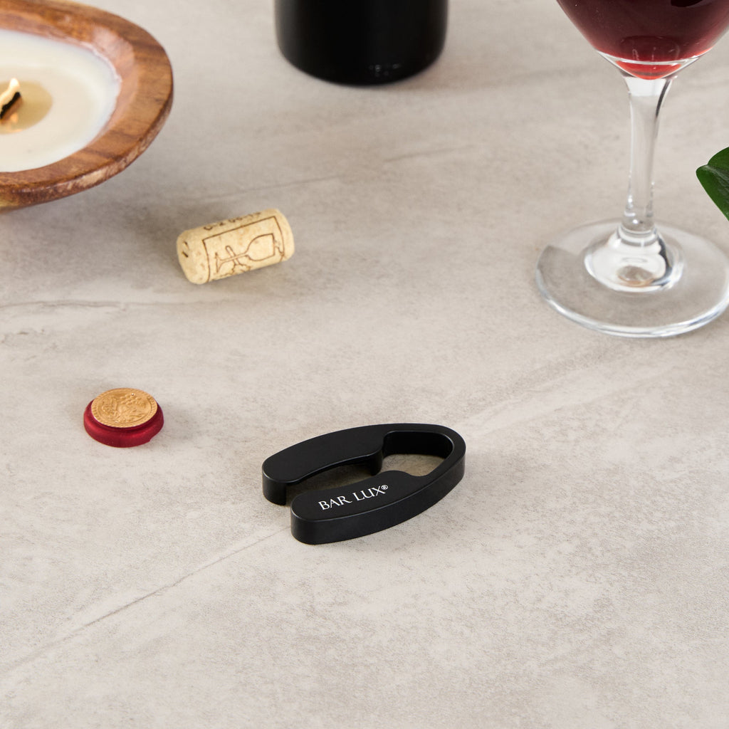 Bar Lux Black Plastic Wine Foil Cutter - 1 count box