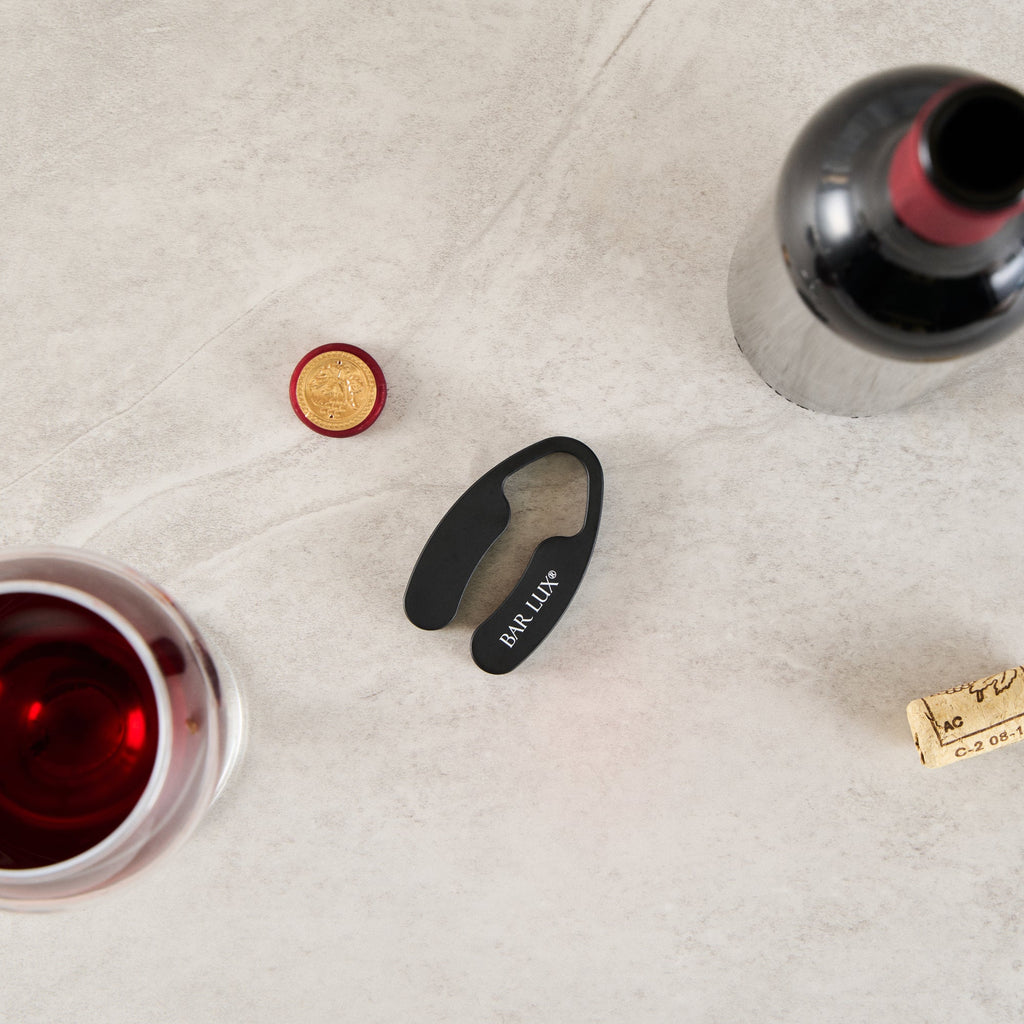 Bar Lux Black Plastic Wine Foil Cutter - 1 count box