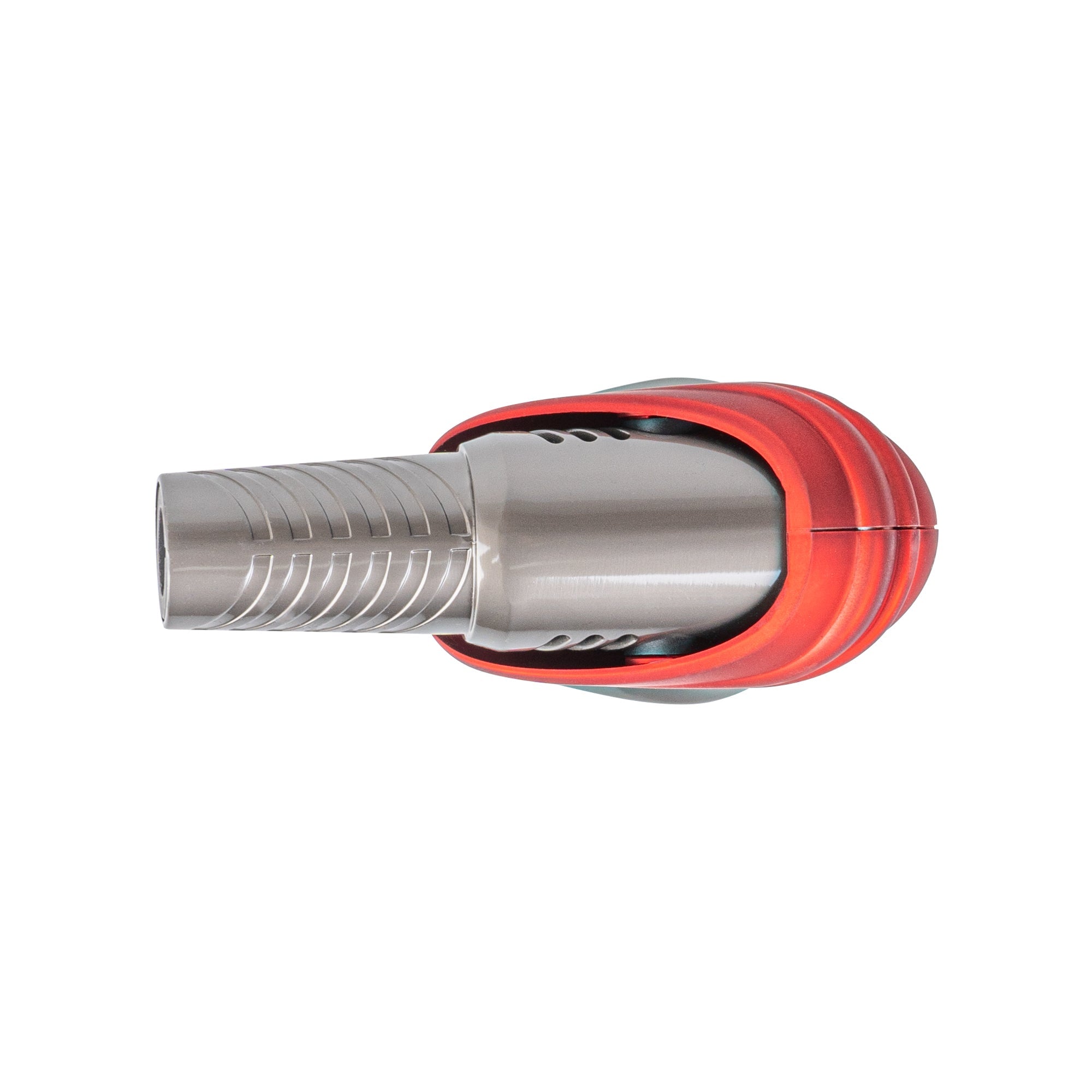 RW Pyro Red Butane Kitchen Torch - Adjustable Dial, Rotating Angle - 4 1/4'' x 2 3/4'' x 6'' - 1 count box