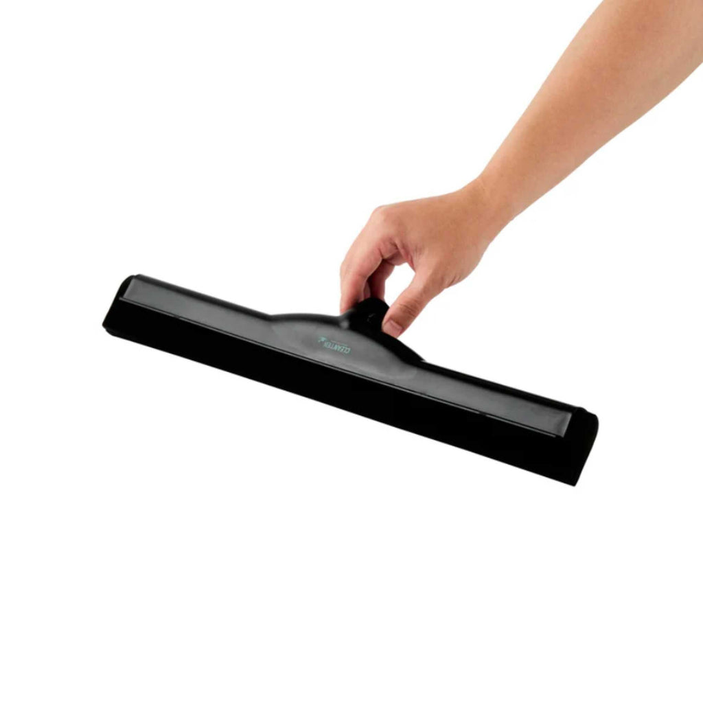 Clean Tek Professional Black Plastic Floor Squeegee - 18" - 1 count box