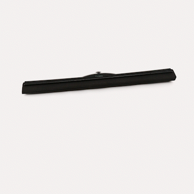 Clean Tek Professional Black Plastic Floor Squeegee - 24" - 1 count box