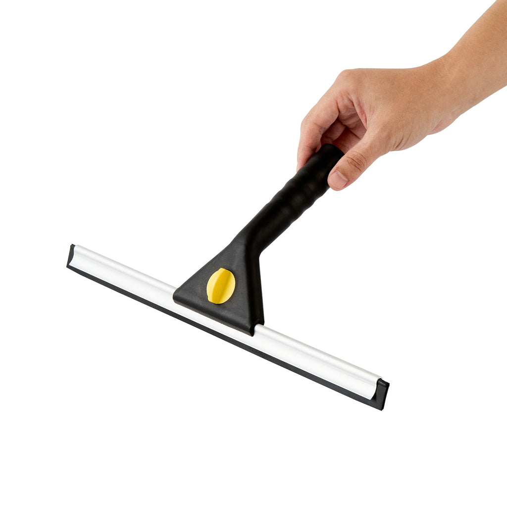 Clean Tek Professional Black Plastic Window Squeegee - 13 3/4" - 1 count box
