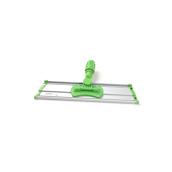 Clean Tek Professional Green Hook & Loop Microfiber Wet / Dry Mop Frame - 16" - 1 count box