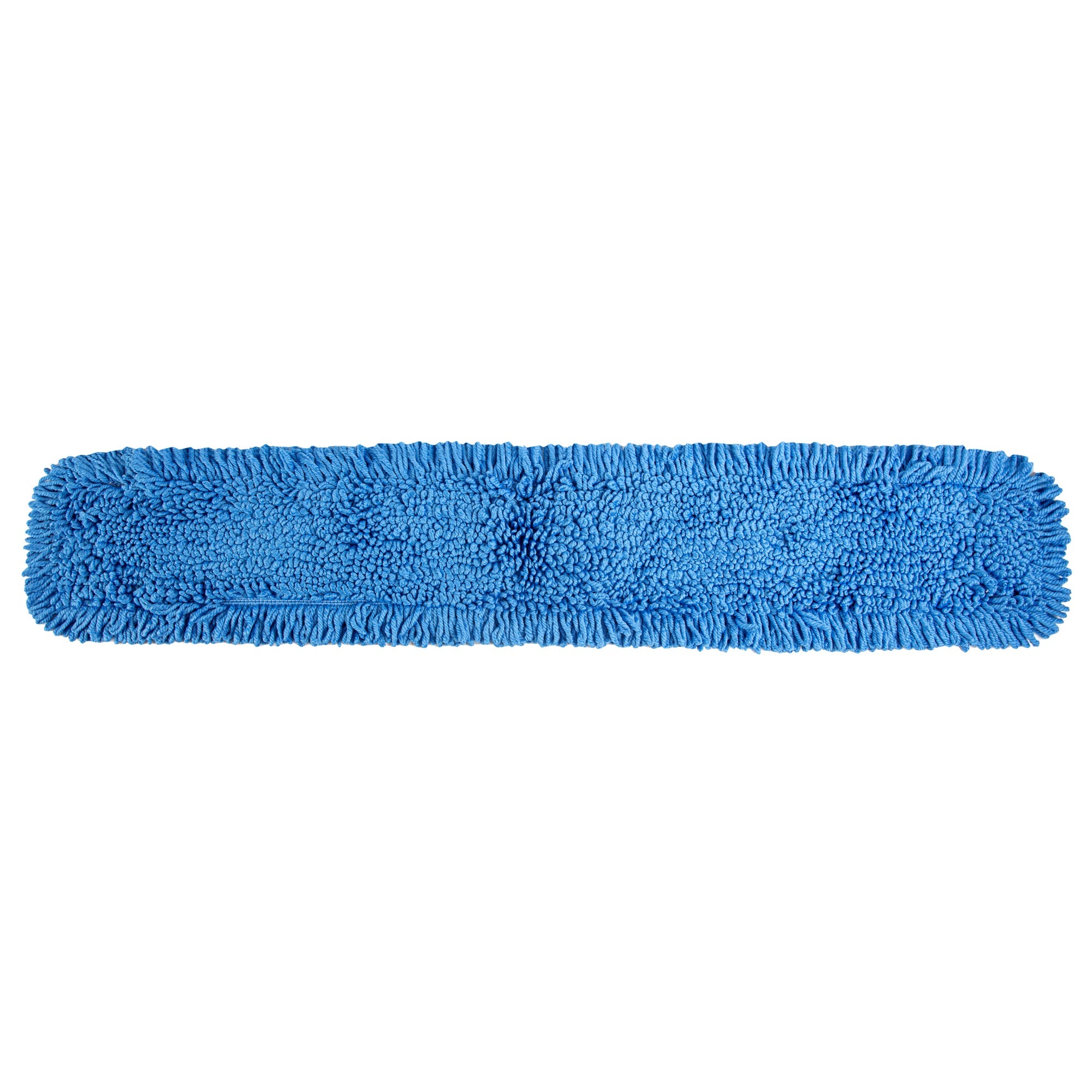Clean Tek Professional Blue Microfiber Dust / Dry Mop Head - Looped - 48" - 1 count box
