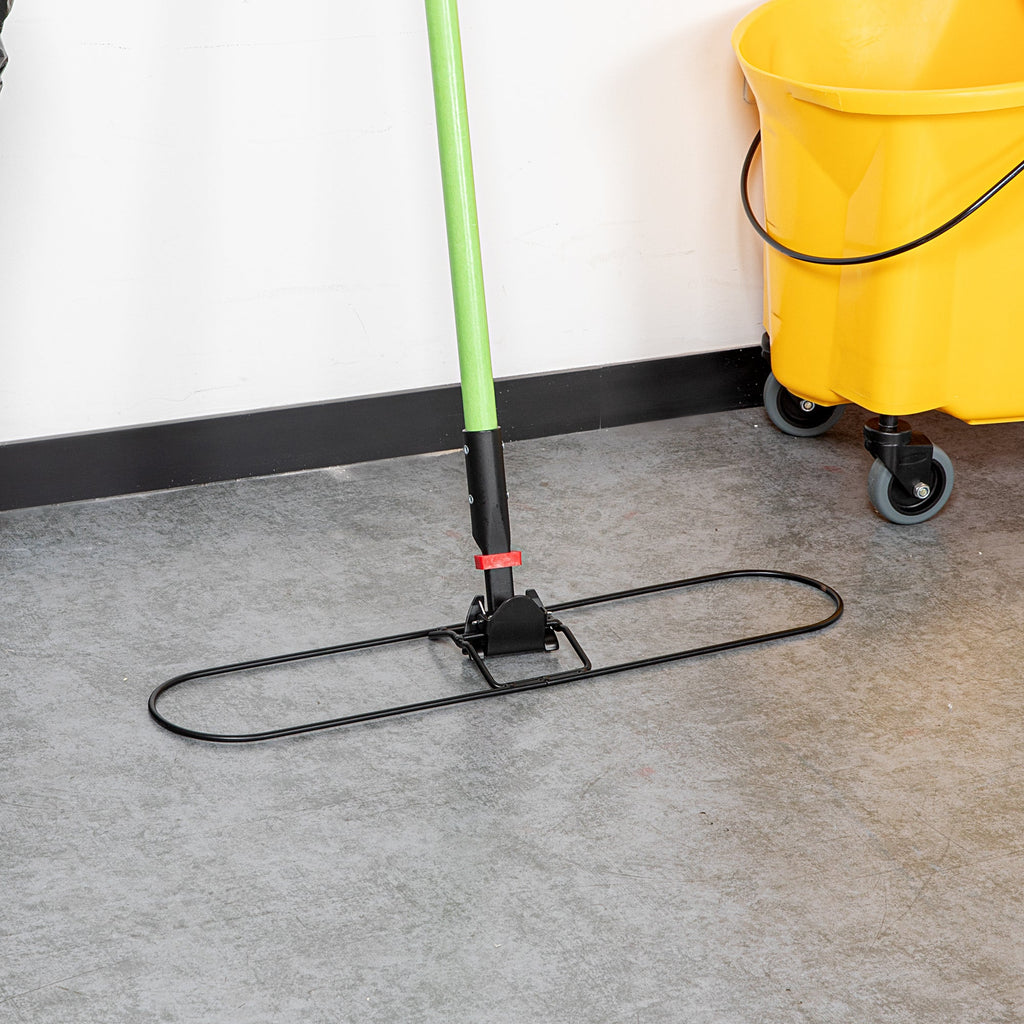 Clean Tek Professional Wire Swivel Snap Mop Frame - 24" x 5" - 1 count box